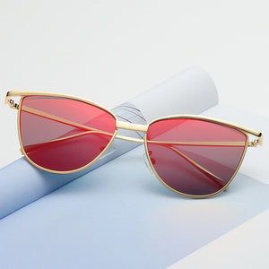 Vintage Red Sunglasses